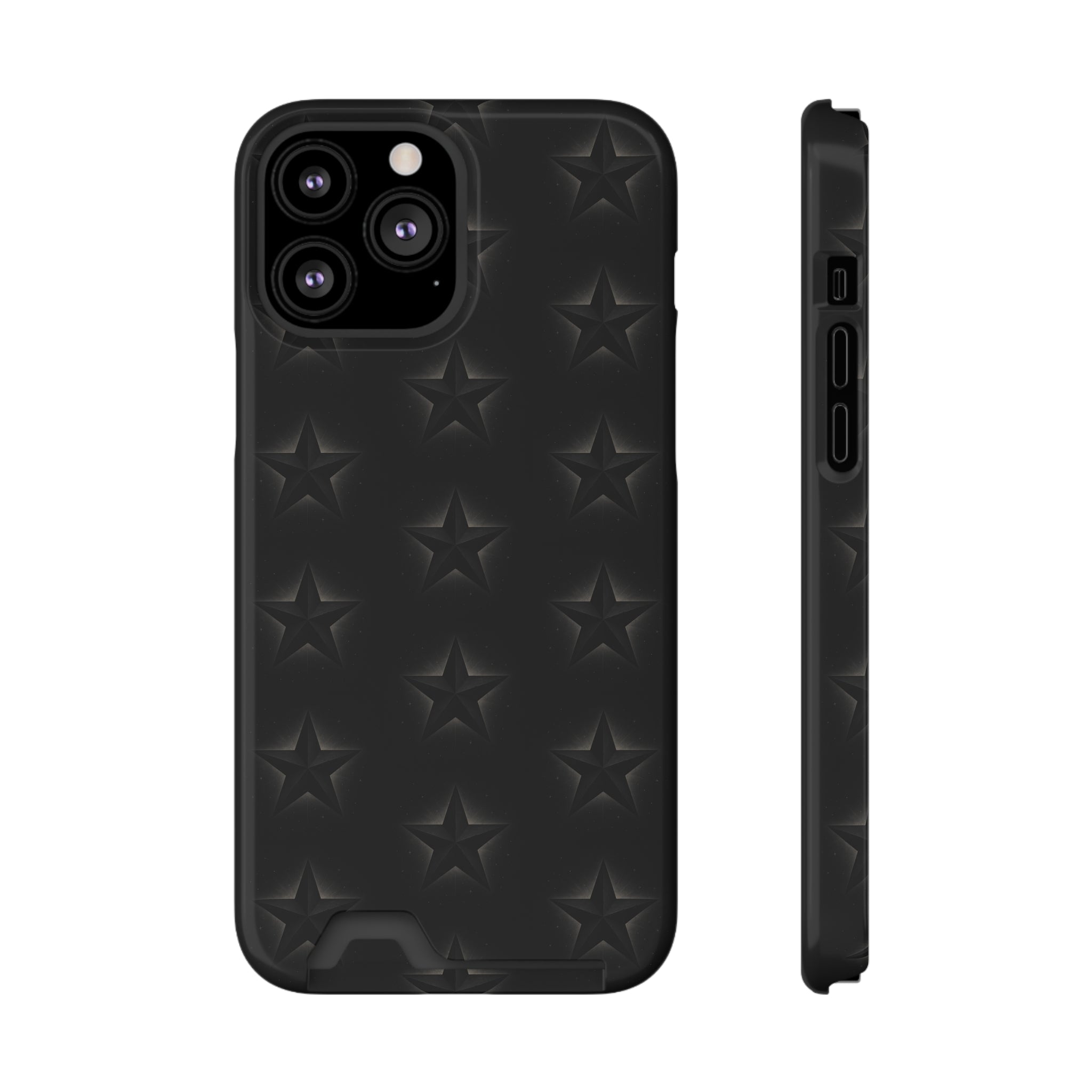 Star Phone Case with Card Holder