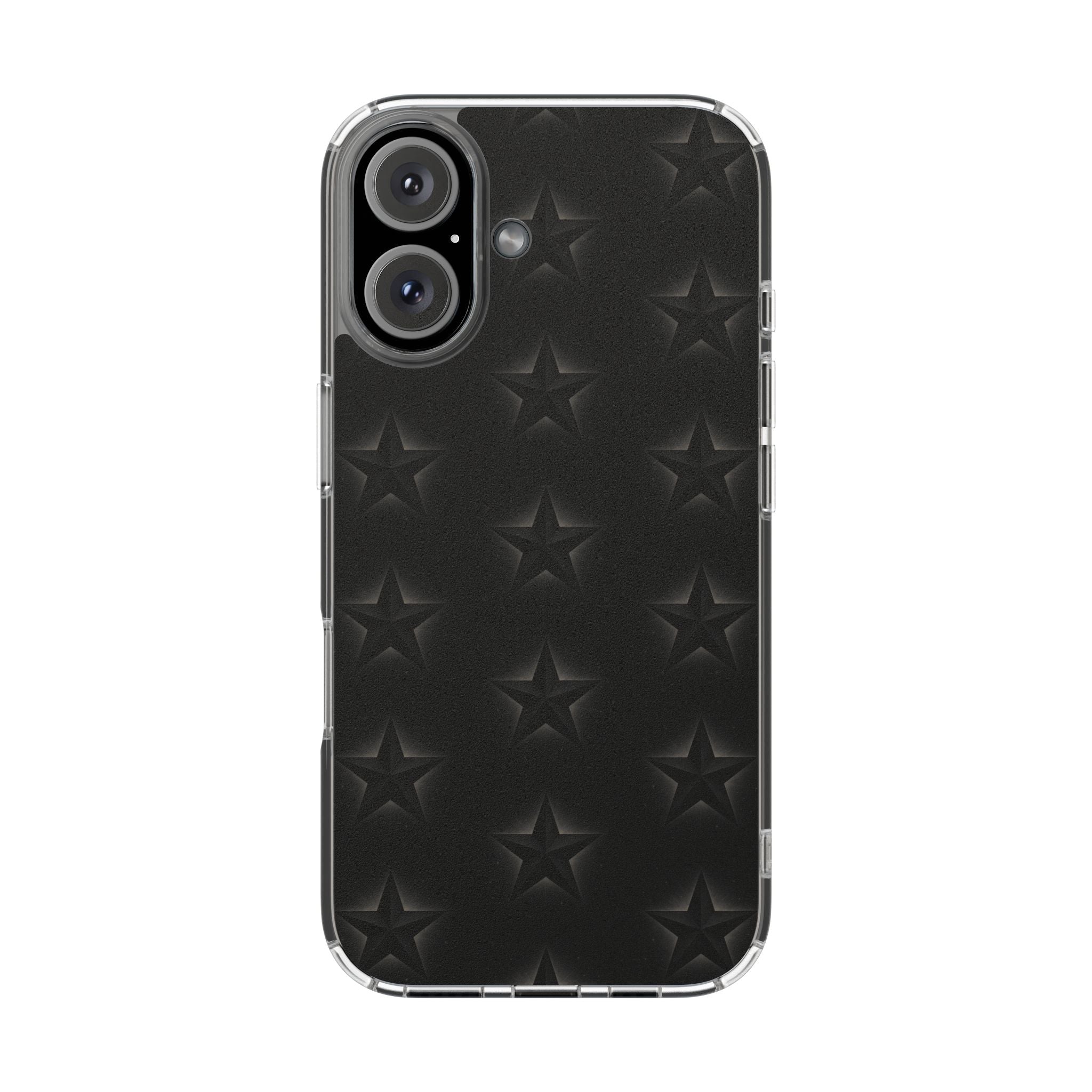 Star Magnetic Impact-Resistant Phone Case with Clear Design