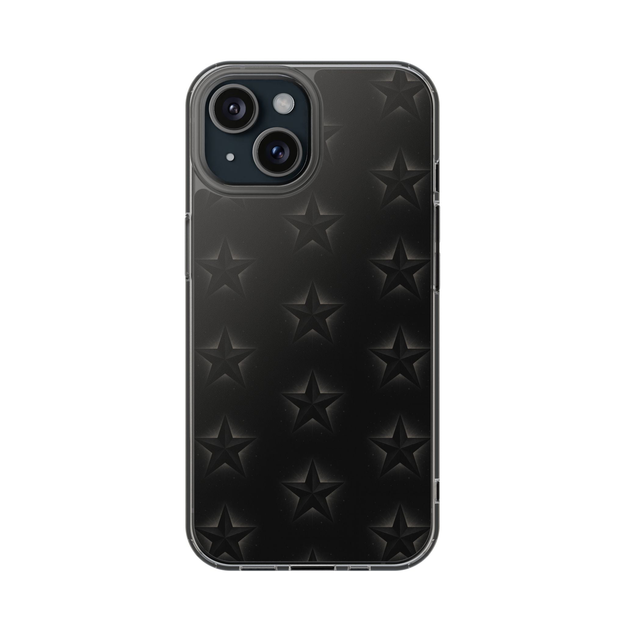 Star Magnetic Impact-Resistant Phone Case with Clear Design