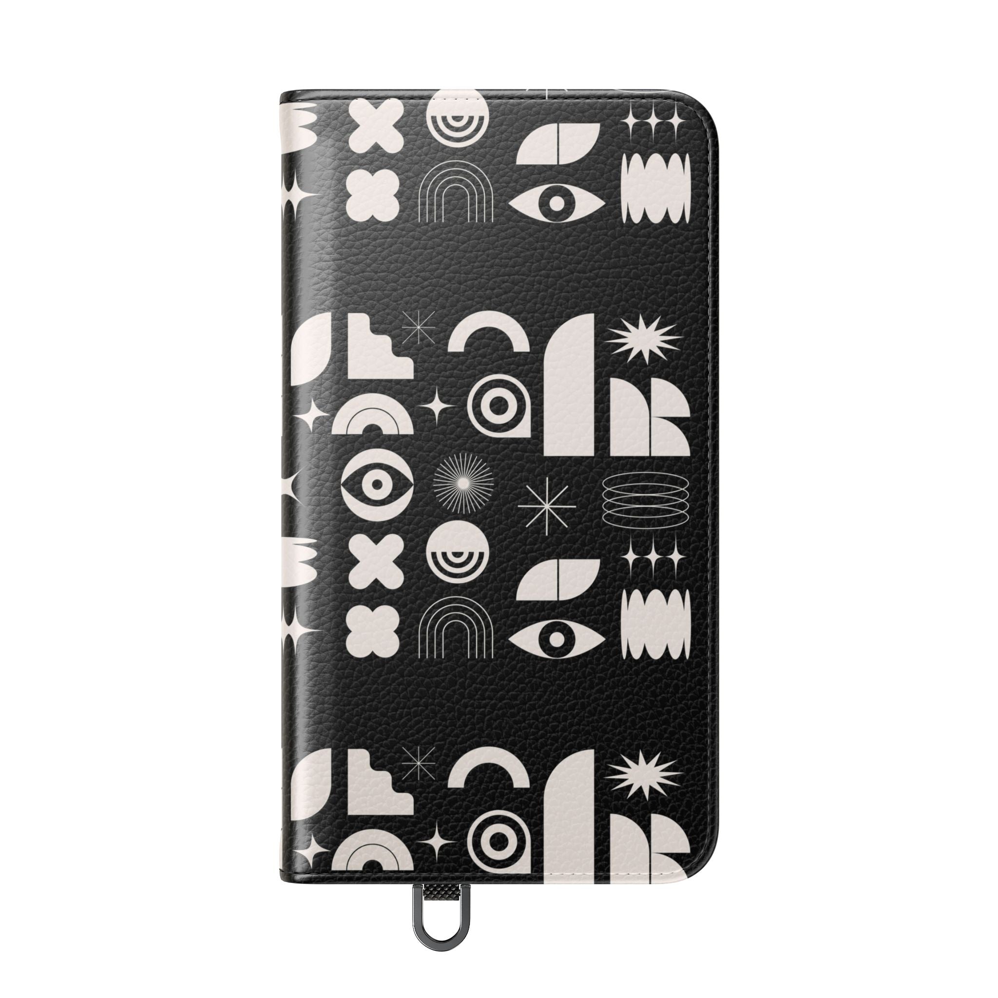 Stylish Flip Cases with Abstract Design - Versatile Phone Wallet for Everyday Use