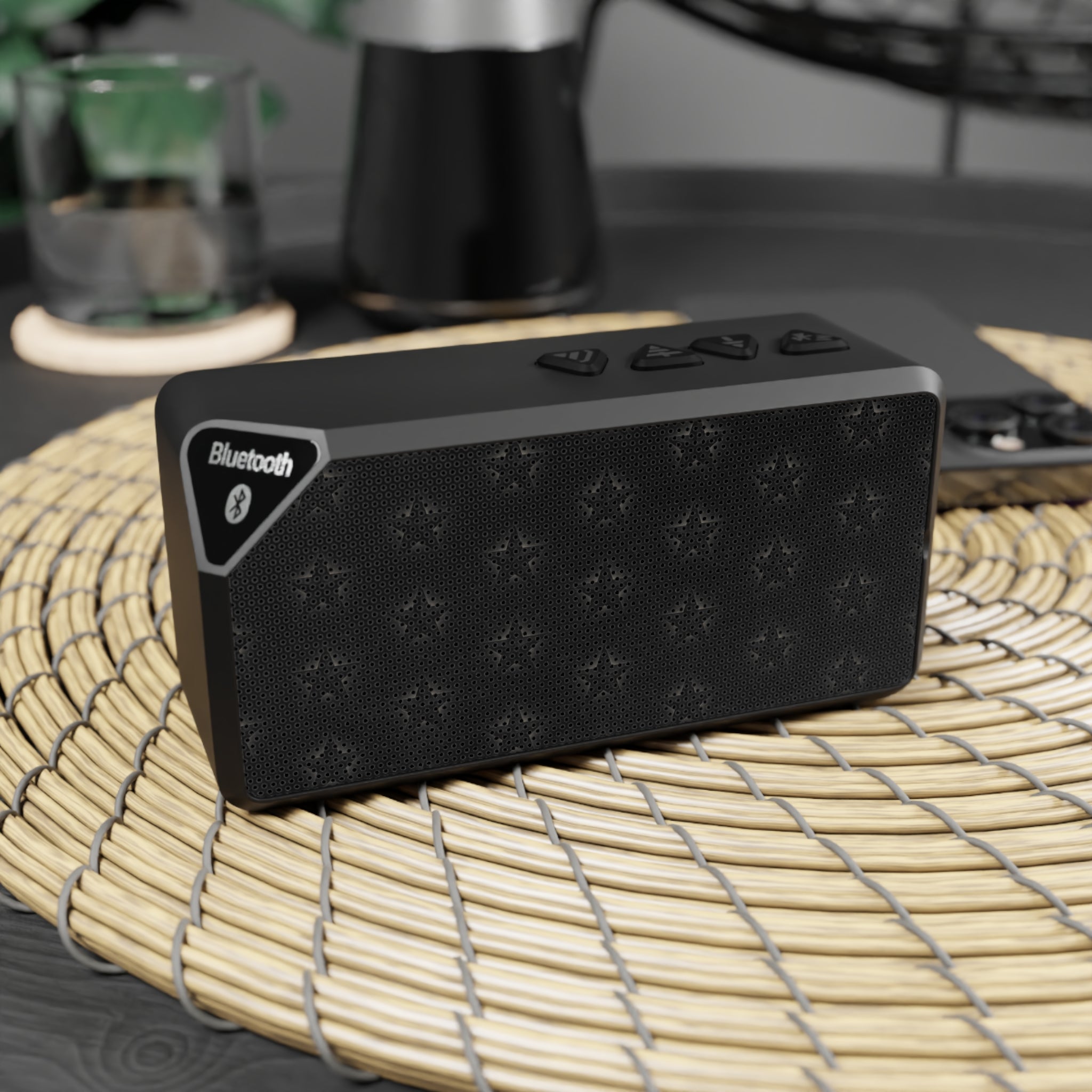 DaneCase Bluetooth Speaker - Portable Wireless Sound with Star Design