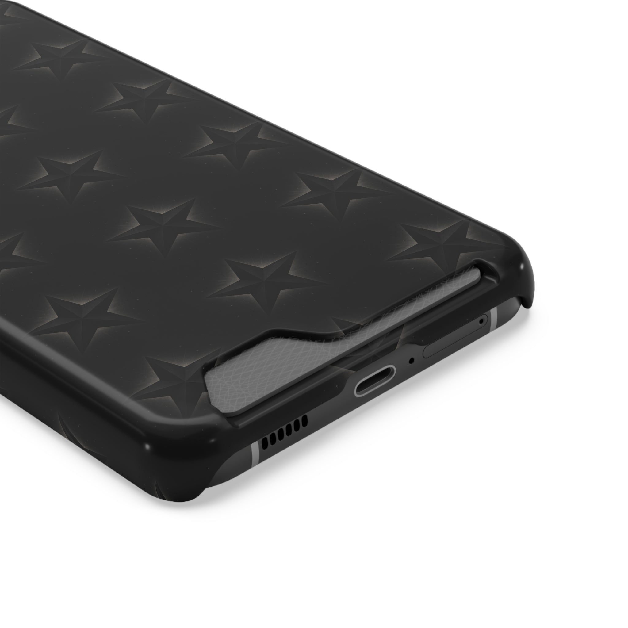 Star Phone Case with Card Holder