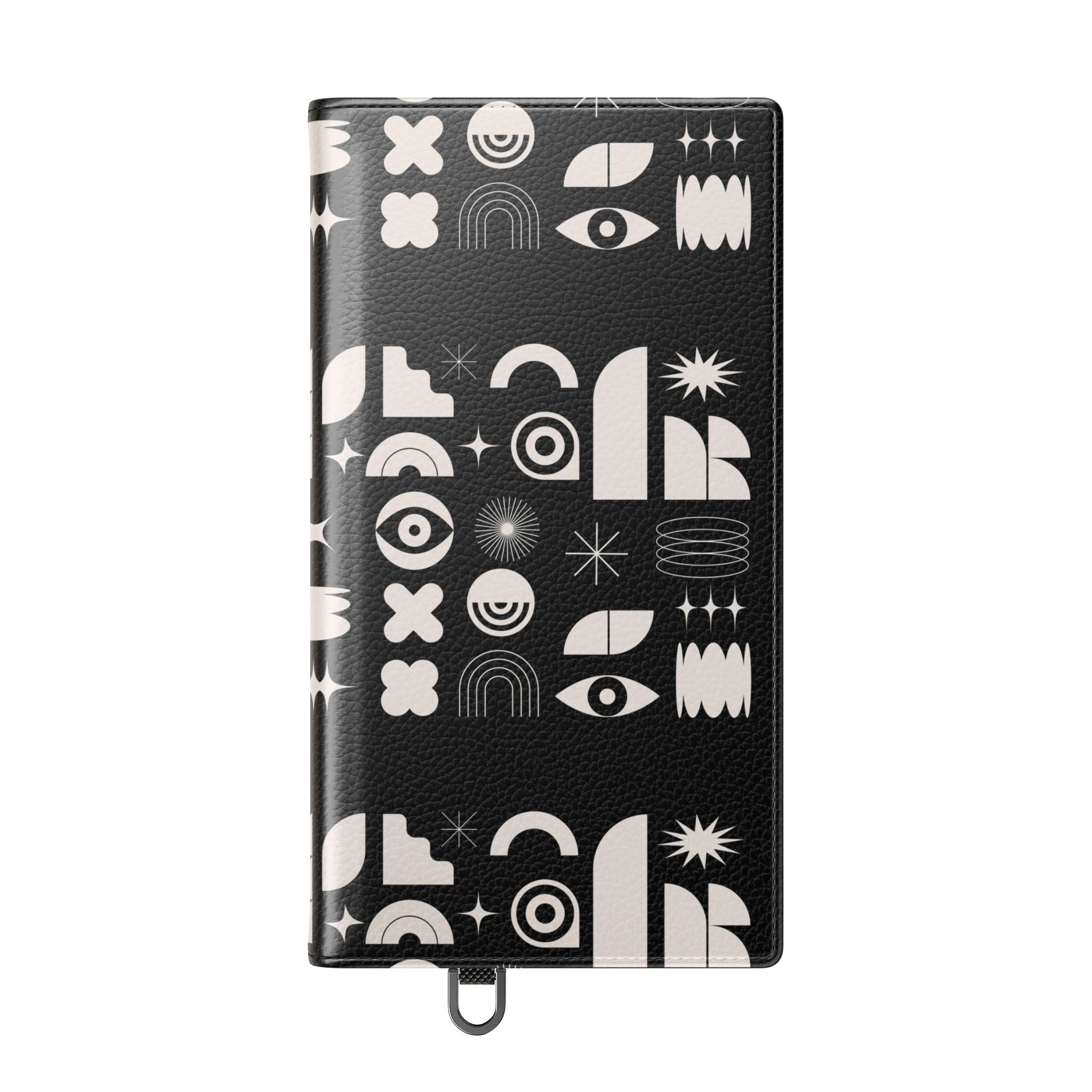 Stylish Flip Cases with Abstract Design - Versatile Phone Wallet for Everyday Use