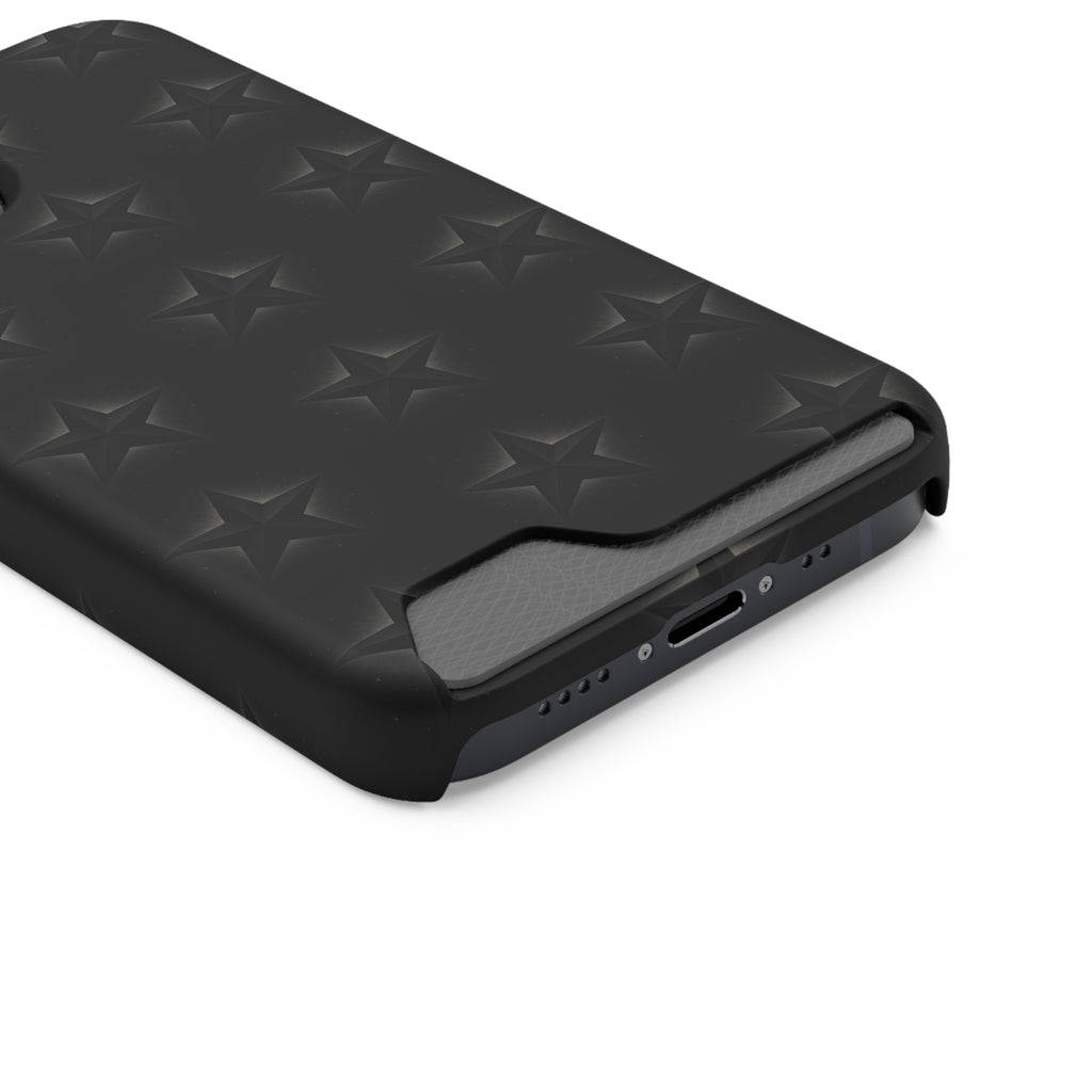 Star Phone Case with Card Holder