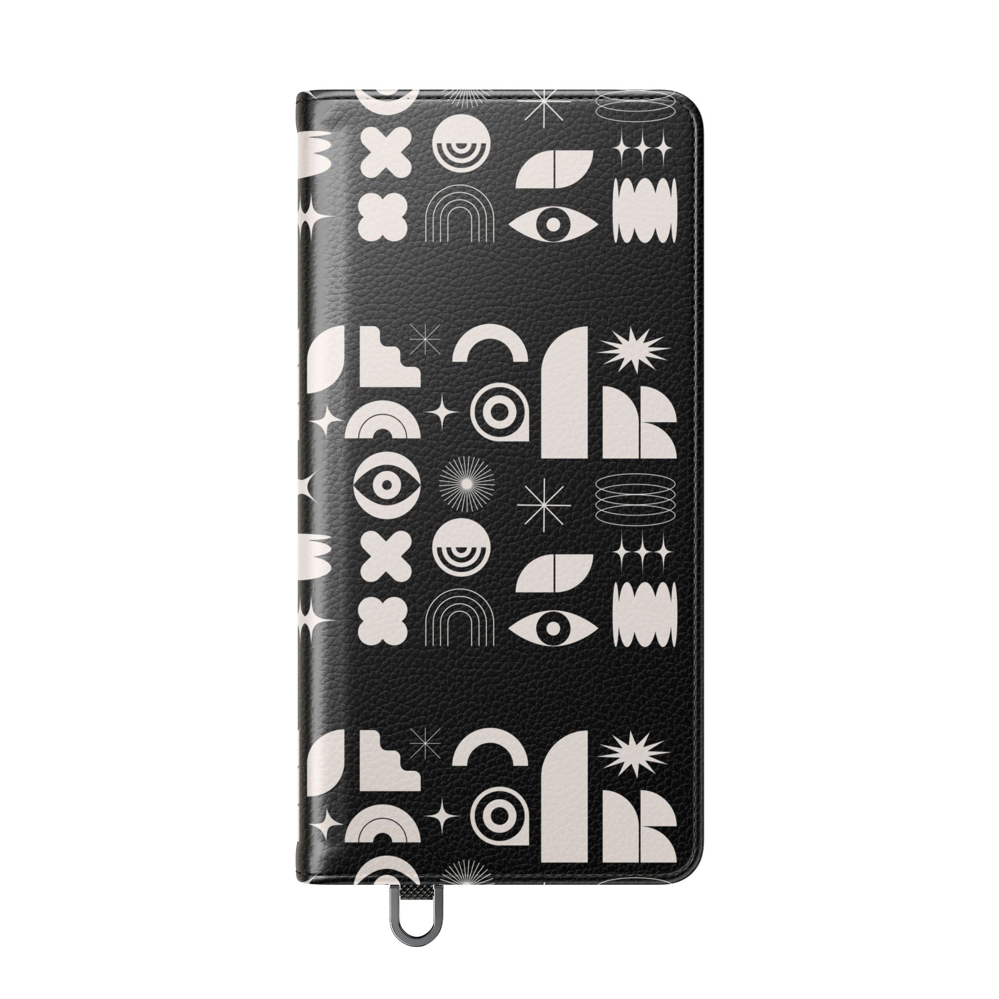 Stylish Flip Cases with Abstract Design - Versatile Phone Wallet for Everyday Use