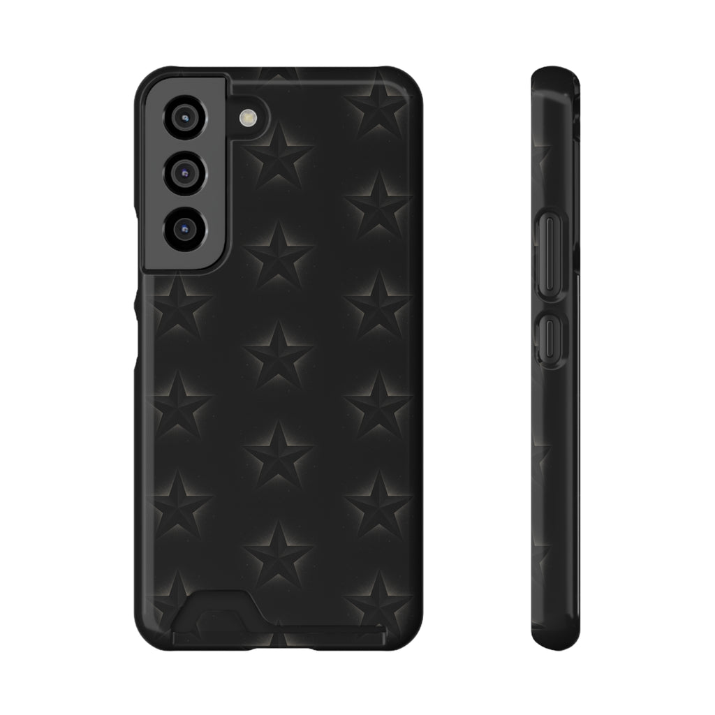 Star Phone Case with Card Holder