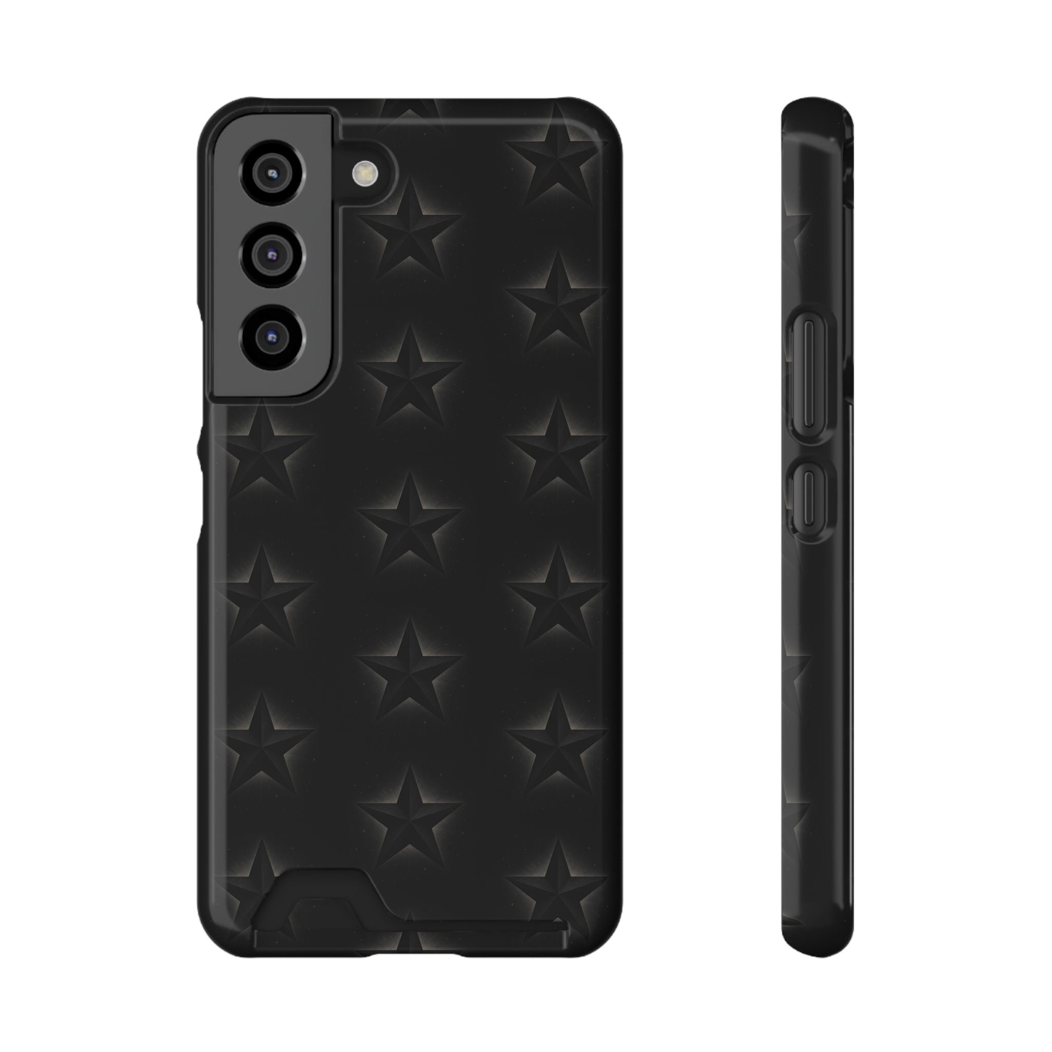 Star Phone Case with Card Holder