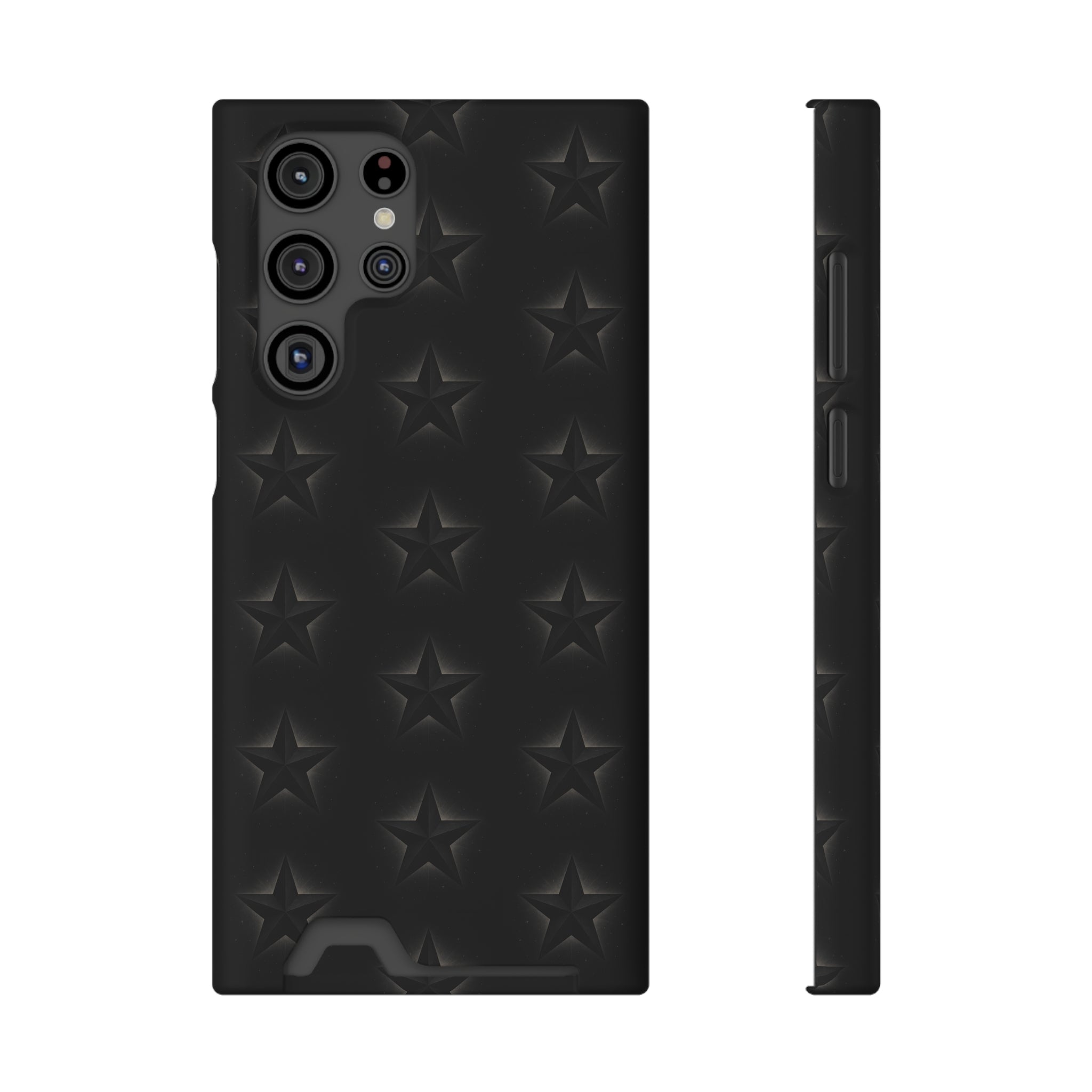 Star Phone Case with Card Holder
