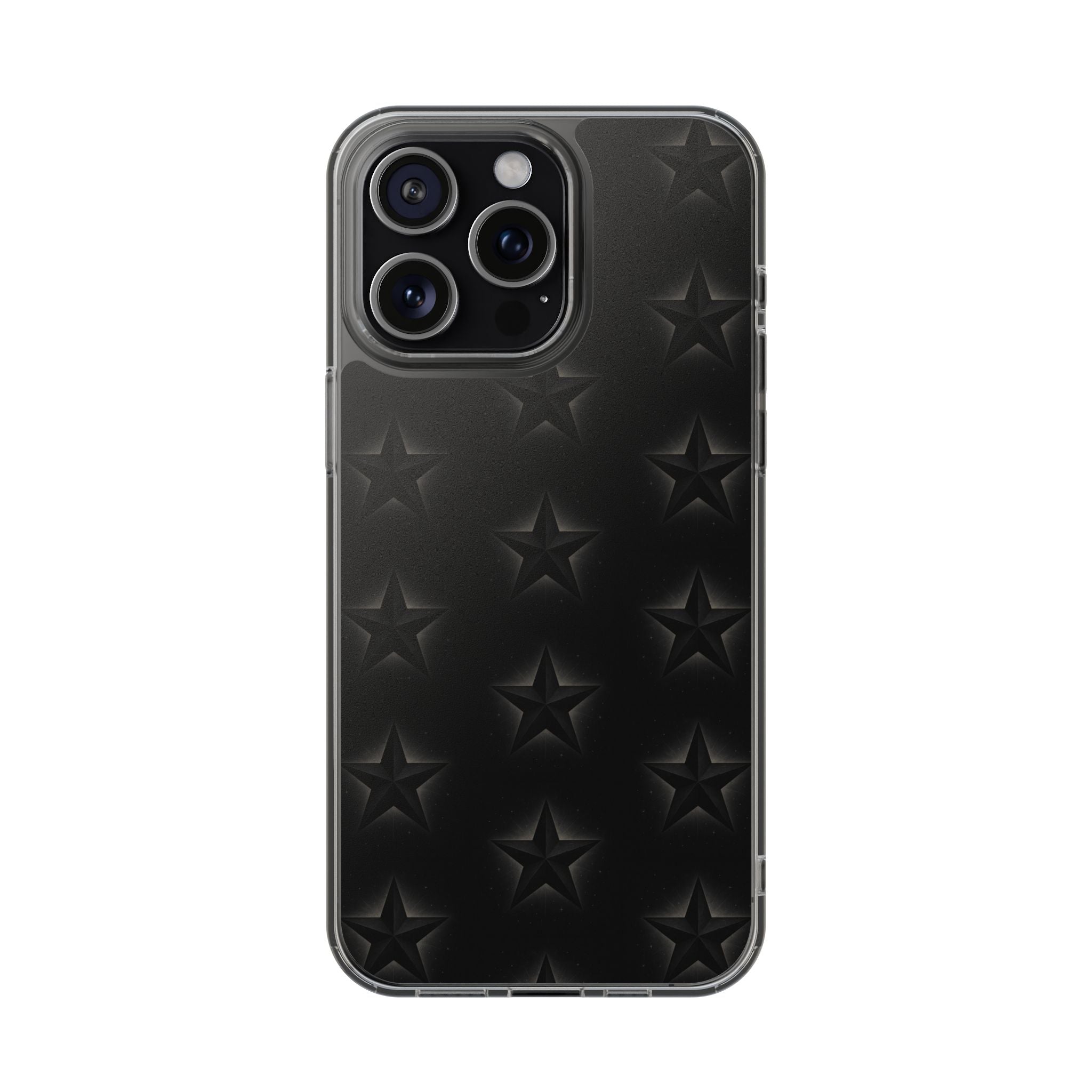 Star Magnetic Impact-Resistant Phone Case with Clear Design