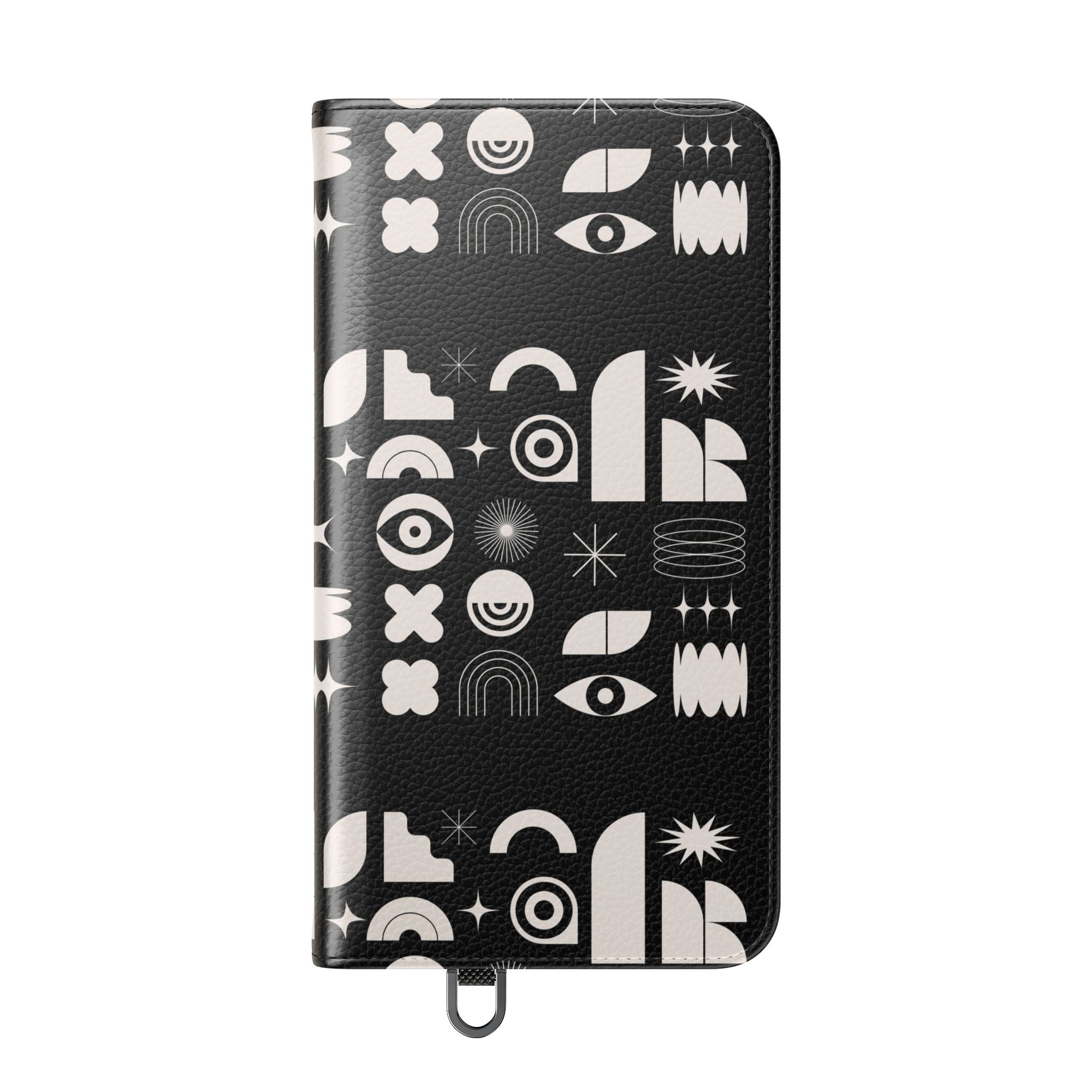 Stylish Flip Cases with Abstract Design - Versatile Phone Wallet for Everyday Use