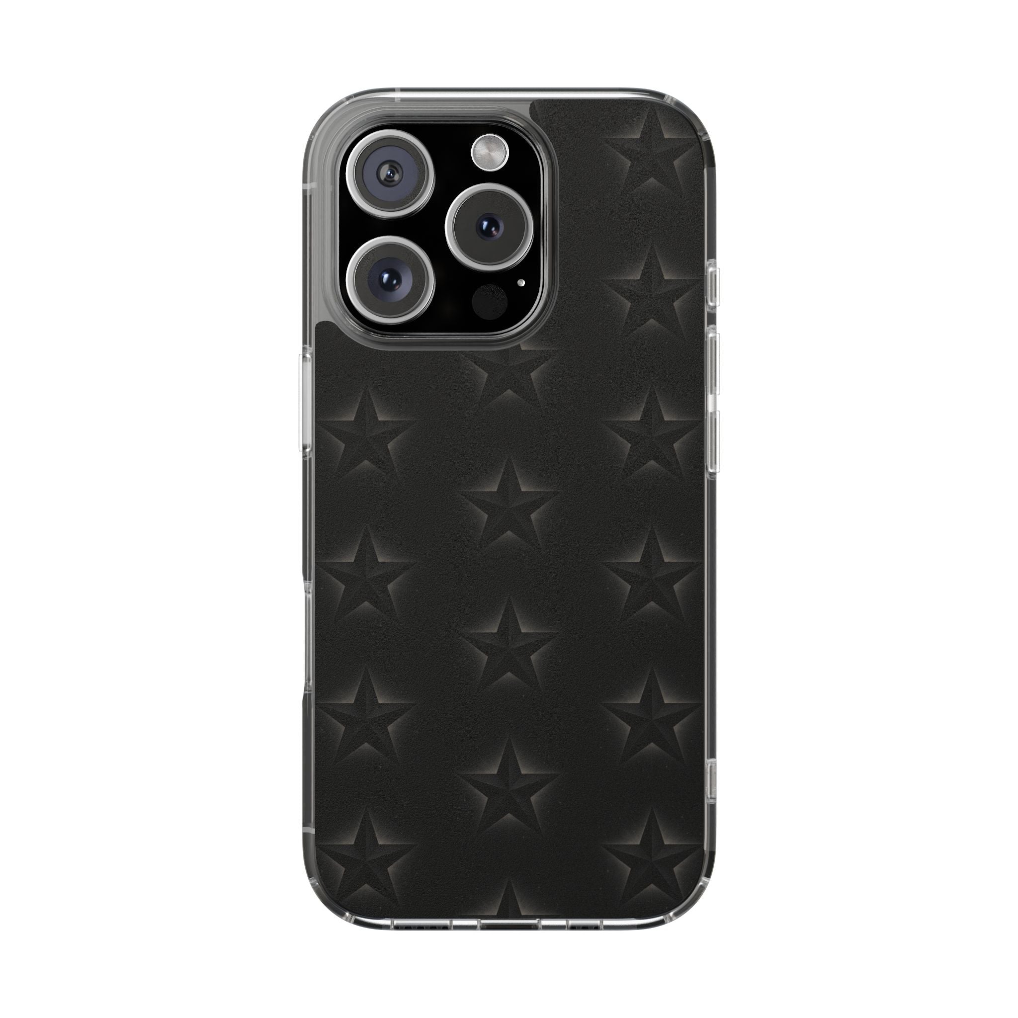 Star Magnetic Impact-Resistant Phone Case with Clear Design